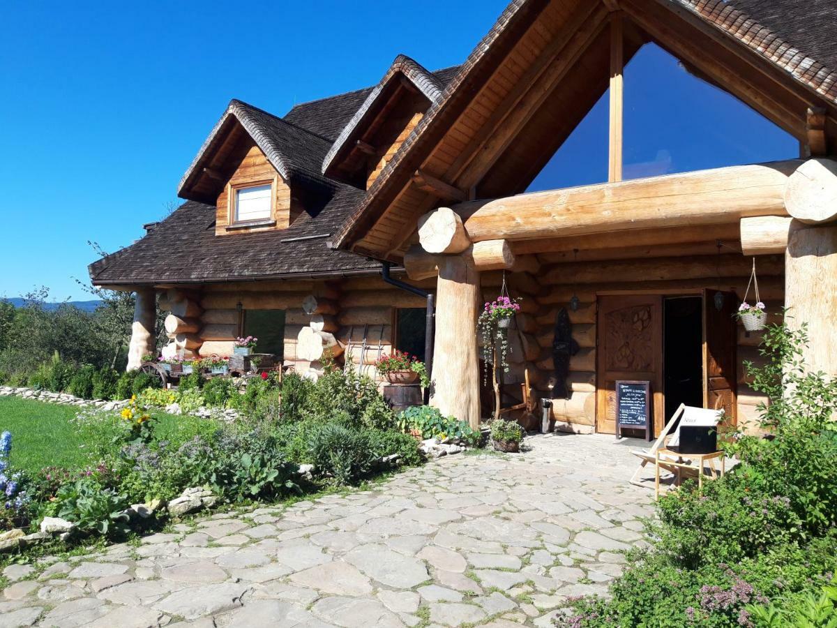 Wilcza Jama - Domki Z Bali Lutowiska Exterior foto